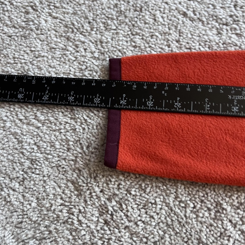 Cotopaxi Amado 1/2 Zip Fleece Pullover Womens M Orange Colorblock Lightweight - Picture 12 of 12